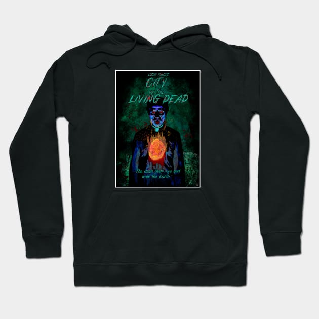 City of the living dead Hoodie by forcefedartanddesign